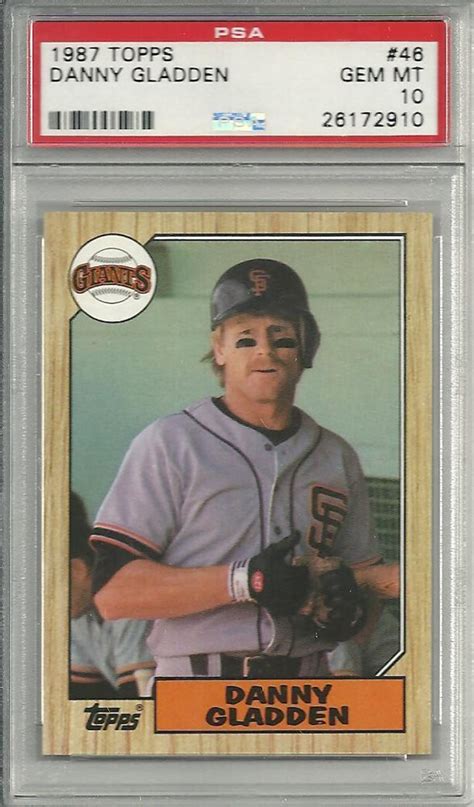 Auction Prices Realized Baseball Cards 1987 Topps Danny Gladden