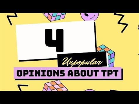 4 Unpopular Opinions About Selling On Teachers Pay Teachers TpT From