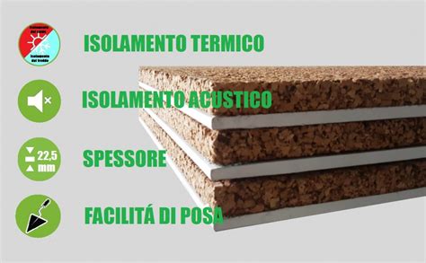 Pannello Accoppiato Cartongesso E Sughero Naturale Per Isolamento