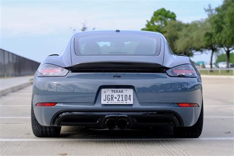 Porsche Cayman Carbon Rear Spoiler Ducktail Gt Style Off