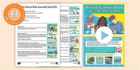 British Science Week Assembly 2023 Assembly Pack Twinkl