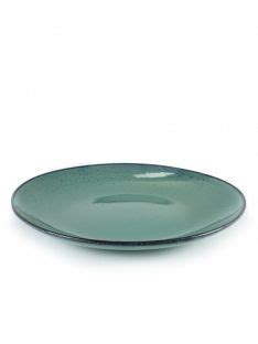 Assiette Coupe Plate Rond Turquoise Terre Cuite Cm Aqua Serax