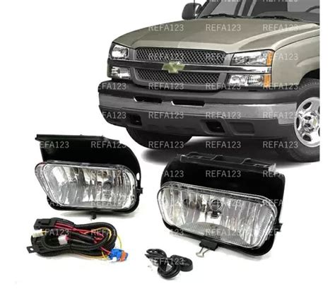 Faros Niebla Silverado 2003 2004 2005 2006 Kit Instalacion Envío gratis