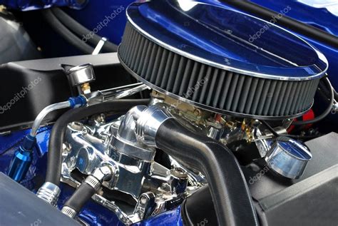 Engine From 1967 Muscle Car — Stock Photo © Danahann 3849070