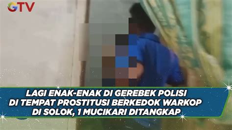 DUH Prostitusi Berkedok Warkop Di Solok Digerebek Polisi 1 Mucikari