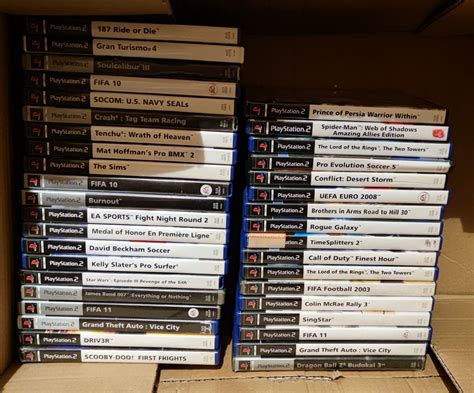 Zestaw pudełek i gier PlayStation 2 PS2 Strzyżów OLX pl