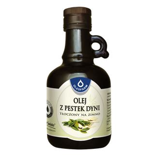 Oleofarm Oleje Świata Olej z pestek dyni tłoczony na zimno 250 ml