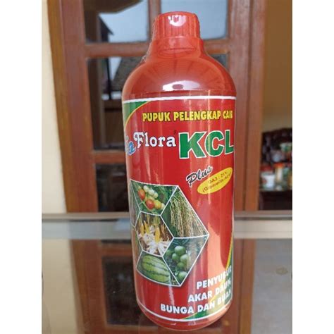 Jual Pupuk KCL Cair Bio KCL Penyubur Akar Daun Bunga Dan Buah 1ltr