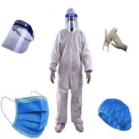 Polypropylene PP Disposable Full PPE Kit For Safety Purpose At Rs