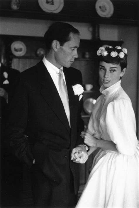 Audrey Hepburn Wedding Dress Photos Ceremonies And Dress Replicas