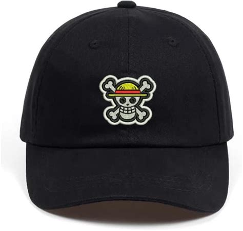 Gorra One Piece Bandera Mugiwara Logo Luffy Monkey Sombreros De Paja