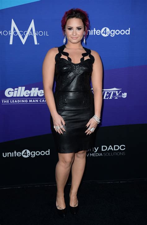 Demi Lovato Varietys Unite4humanity Gala February 2014 • Celebmafia