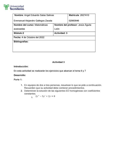 Act 3 Mate Av Ejercicio 3 De La Plataforma Nombre Angel Eduardo