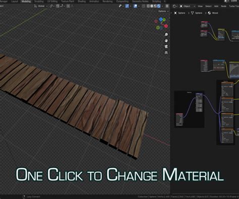 Artstation Blender 4 Wooden Planks Geometry Node Resources