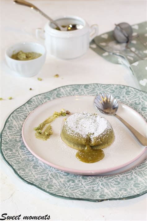 Tortino Al Pistacchio Con Cuore Morbido Sweet Moments Ricette