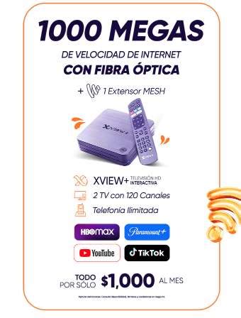 Megacable Paquete Full Connected Megas De Velocidad Y Mucho M S