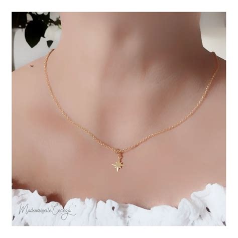 Collier Dos Nu Oriental Astro Original Lune Etoile Bijou Mariee Cereza