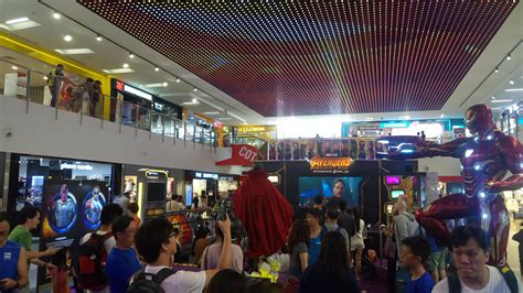 My local mall promoting infinity war with statues and screening of ...