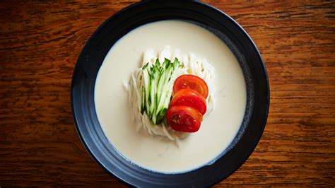 The Cold Korean Soy Milk Noodle Soup Thats Perfect For Hot Summer Days