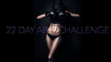 22 Day Ab Challenge For Much Stronger Abs Youtube