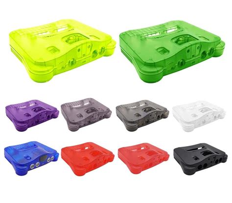N64 Nintendo 64 Replacement Case Transparent Shell Etsy
