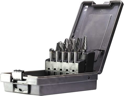 Buy Carbide Burrs Set Pcs Double Cut Solid Carbide Rotary Burr Set