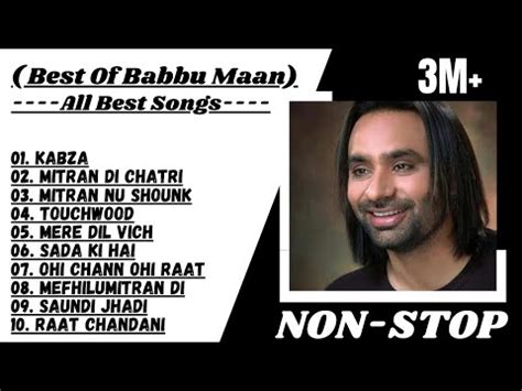 Babbu Maan Nonstop Audio Songs Collection Ll Top 10 Punjabi Songs Ll