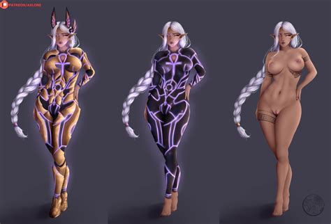 Auriel Oc Design By Axlone Hentai Foundry