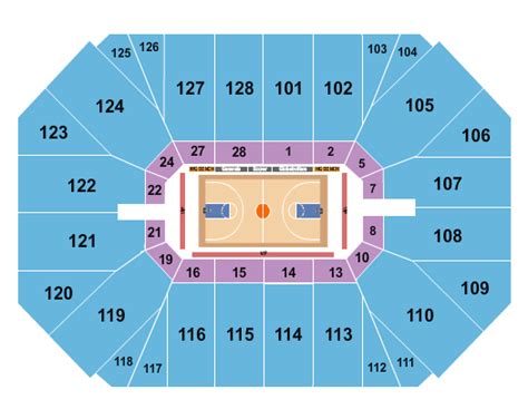 Oracle Arena Seating Chart With Seat Numbers