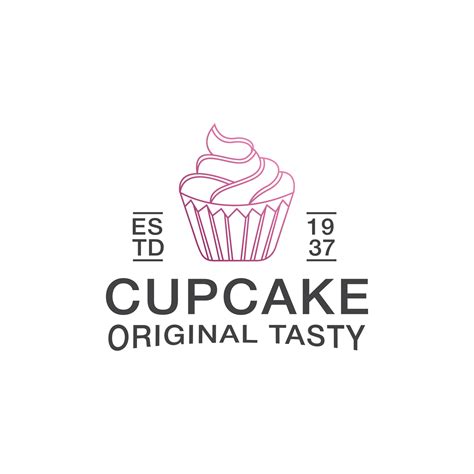 Cupcake Logo Template