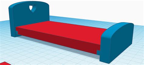 Simple Doll bed by Patrick Blom | Download free STL model | Printables.com