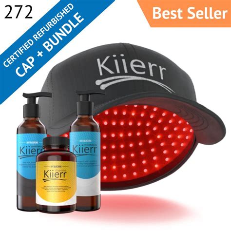 Kiierr Certified Refurbished 272Premier Laser Cap Kiierr Laser Hair