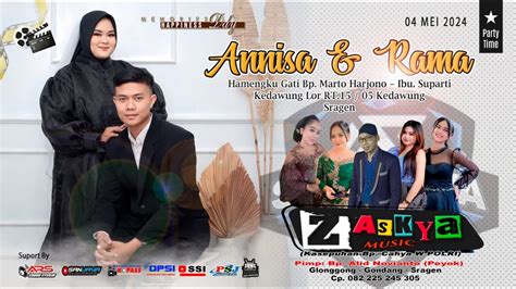 Live Zaskya Music Midodareni Annisa Rama Ars Jilid Sanjaya