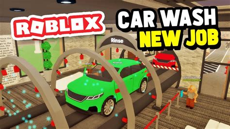 Becoming The CEO Of A CAR WASH In Roblox Washiez YouTube