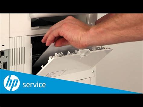 Hp Color Laserjet Pro M452 Clear Paper Jams In The Rear Door And Fuser Area Nw Model Hp