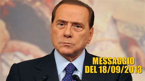 Silvio Berlusconi Videomessaggio Del Prima Parte Solo