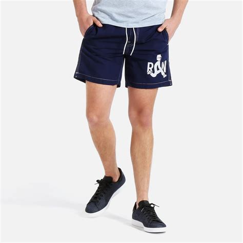 Dirik Swimshorts Imperial Blue G Star Raw Swimwear Superbalist