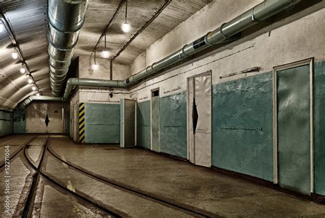 Underground bunker from cold war. Ukraine, Sevastopol Stock Photo ...