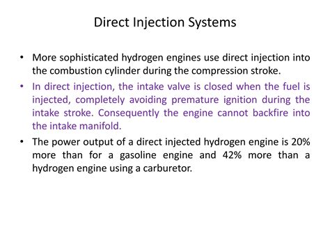 Hydrogen Use In Internal Combustion C Engines Ppt Free Download