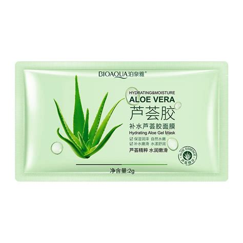 Cheap Bioaqua Hydrating Aloe Vera Gel Mask Moisturizing Refreshing Non