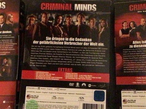 Dvd Criminal Minds Staffel Kaufen Auf Ricardo