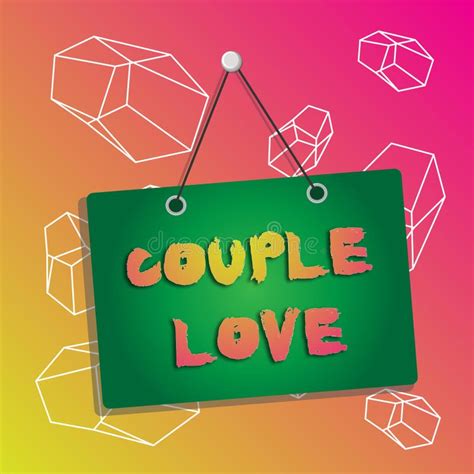 Criture De Mots Texte Couple Love Concept D Entreprise Pour Deux