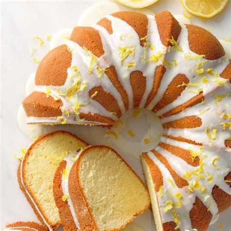 Lemon Lovers Pound Cake Recipe How To Make It Taste Of Home