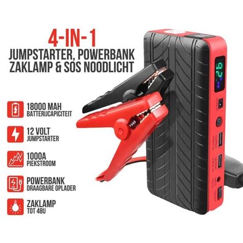 Strex V Jump Starter Voor Auto A Mah In