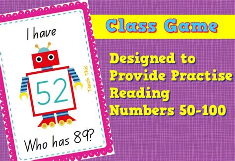 Class Game Numbers Fun Printable Classroom Games And