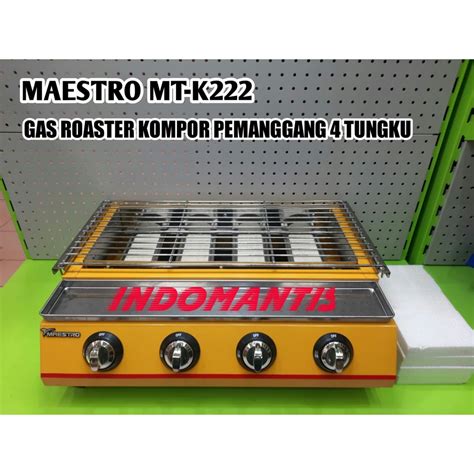 Jual Maestro Gas Roaster Kompor Pemanggang Sosis Tungku Mt K