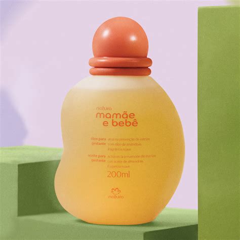 Óleo de Massagem para Gestante Mamãe e Bebê Natura 200 ml Essência e