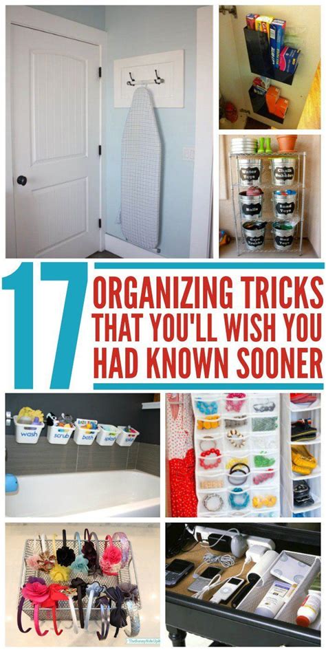 Master the Art of Organization with These 17 Tips