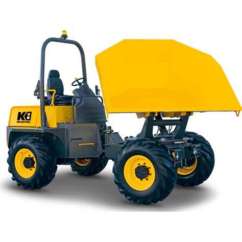 Dumper thermique gyrabenne sur pneus - 6 000 kg - Kiloutou 