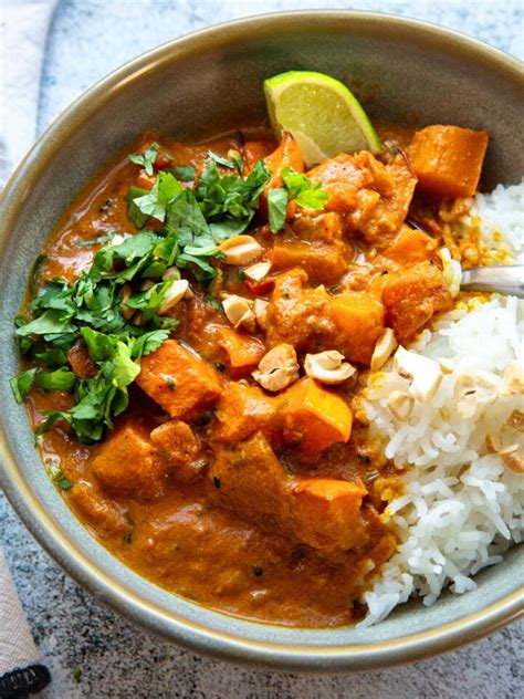 Curry mit Reis und Gemüse Madame Cuisine